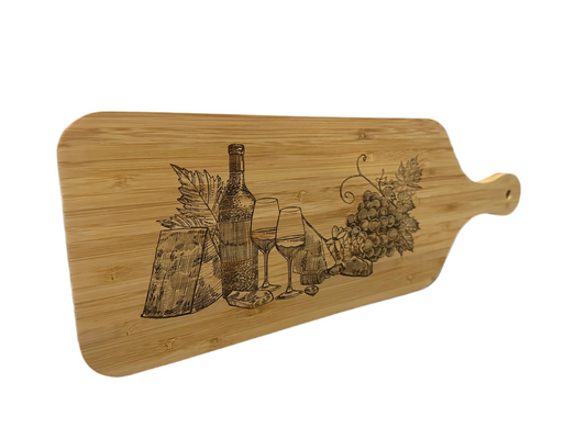 Wine Design - Wood Cutting Board
