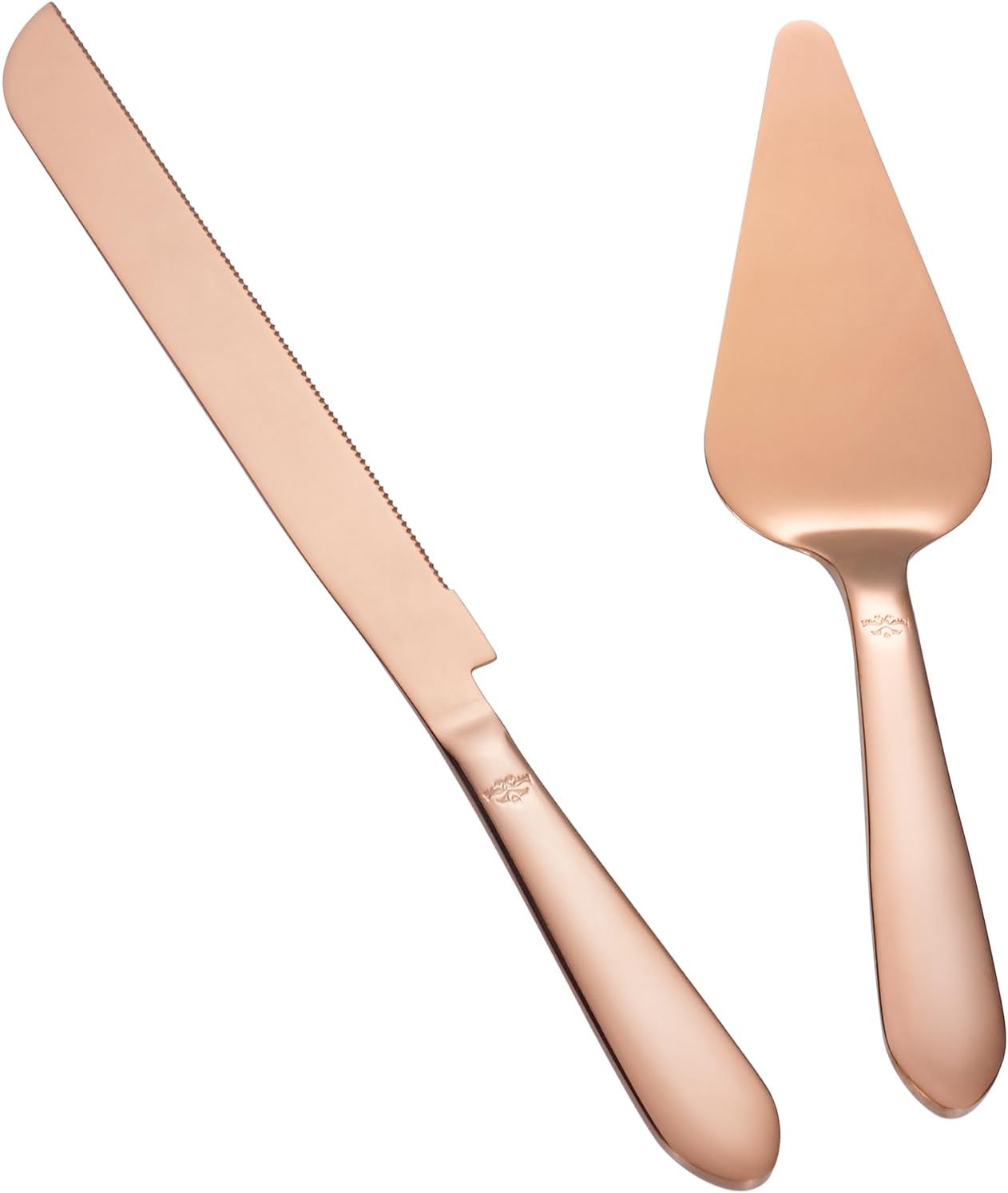 Custom Engraved Wedding Cake Knife and Pie Spatula