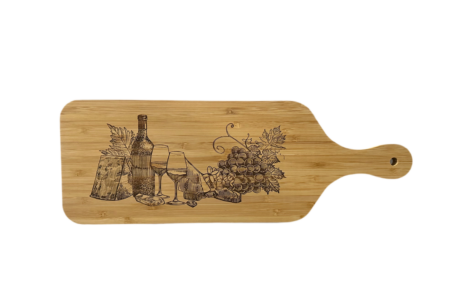 Wine Design - Wood Cutting Board