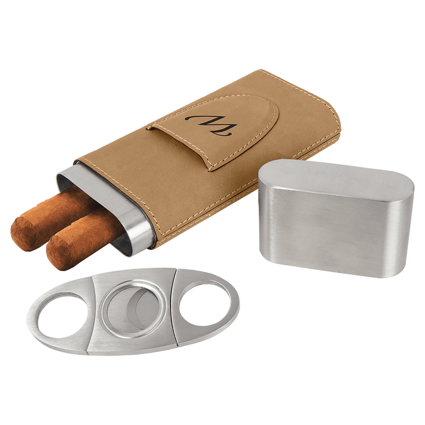 Cigar Case with Cutter