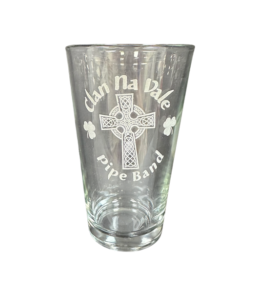Logo Engraved Pint Glass