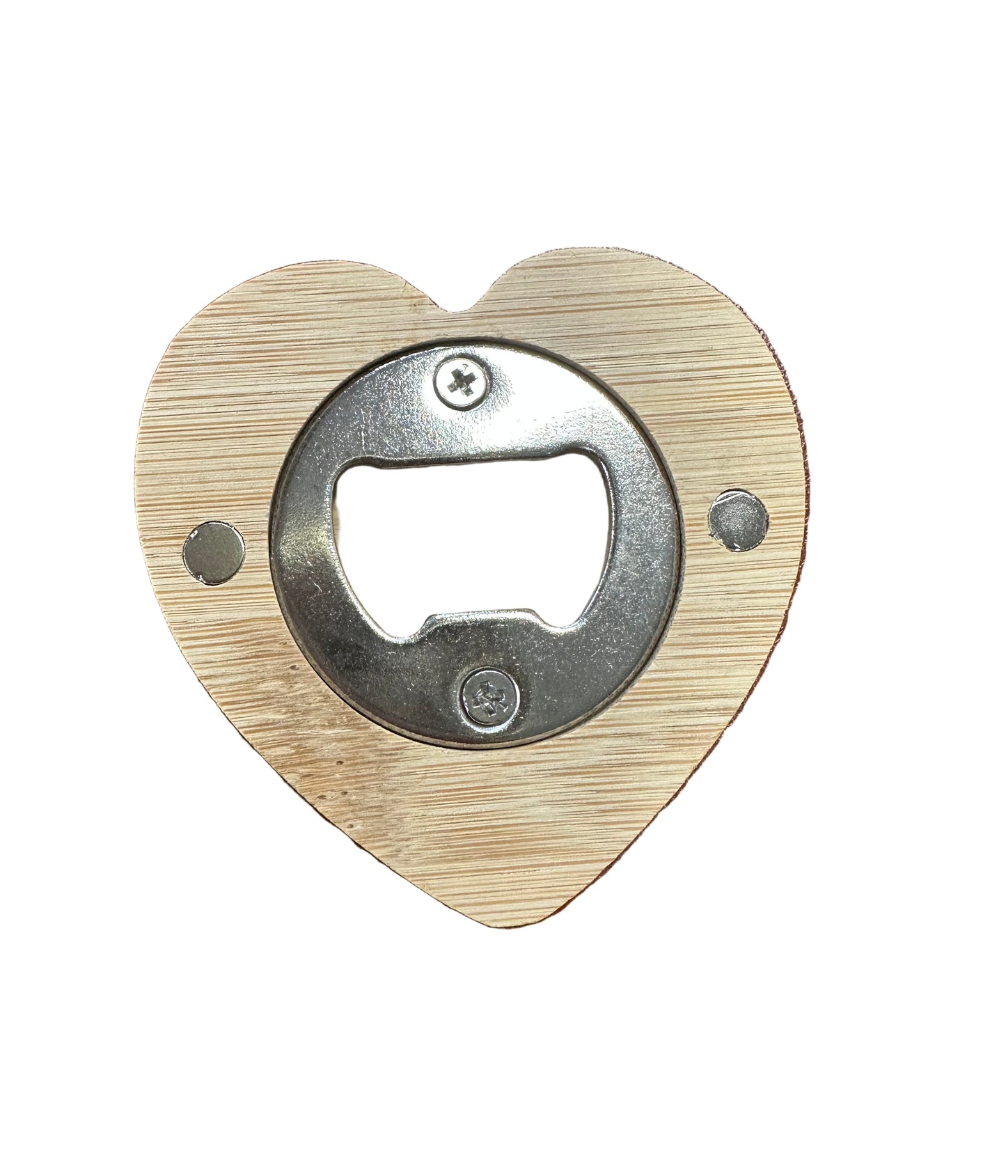 Wood Magnetic Bottle Opener Wedding Favor