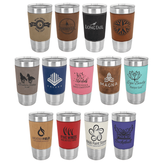 Leatherette Tumbler - 20 oz