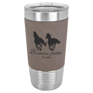 Leatherette Tumbler - 20 oz