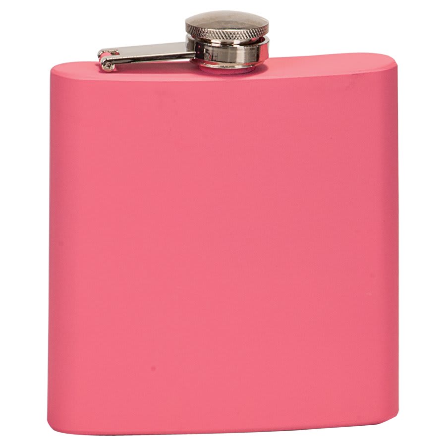 Engraved Stainless Steel Metal Flask