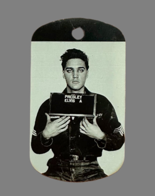 Black Dog Tags with Photo or Customization