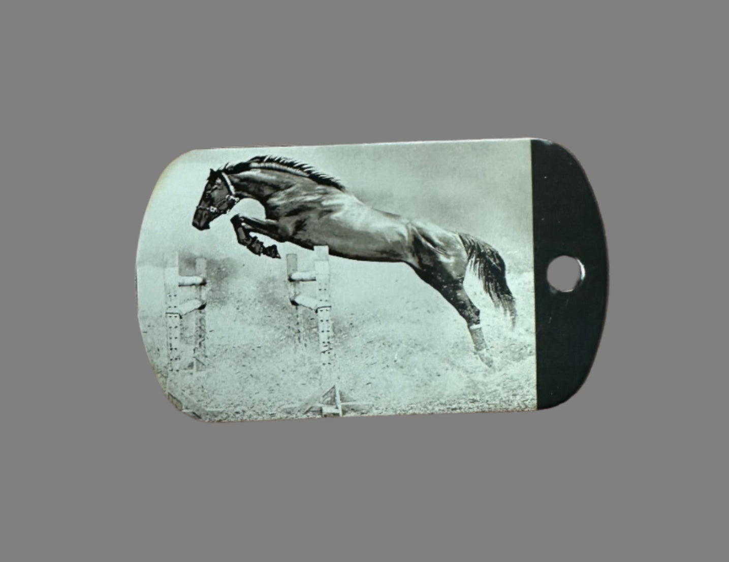 Black Dog Tags with Photo or Customization