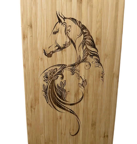Horse Wood Cutting Board