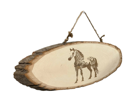Appaloosa Horse Wood Sign