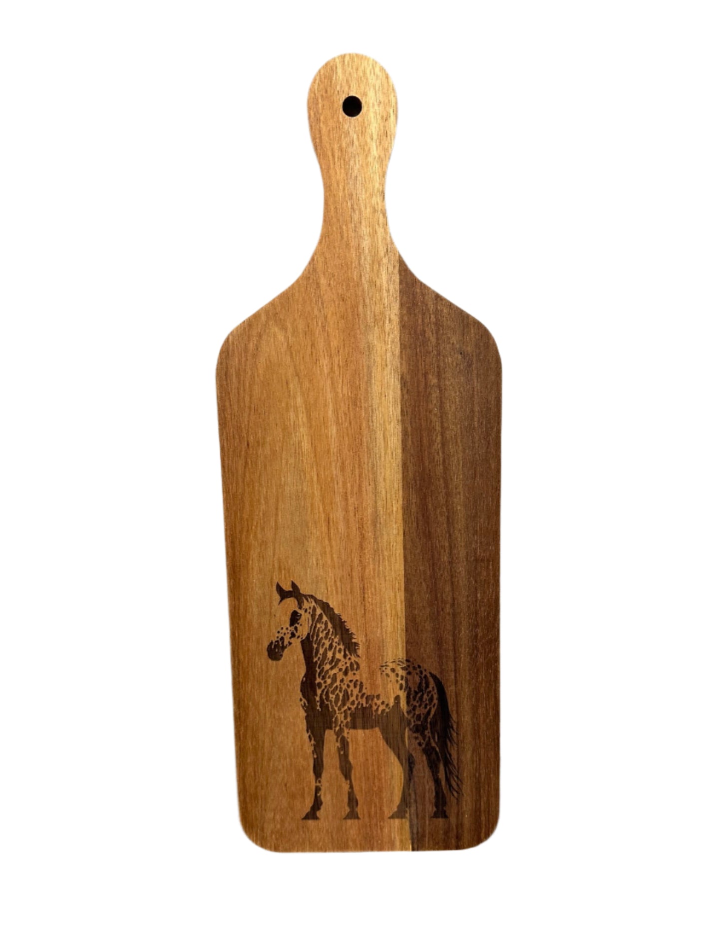 Appaloosa Horse Wood Cutting Board - Acacia Wood