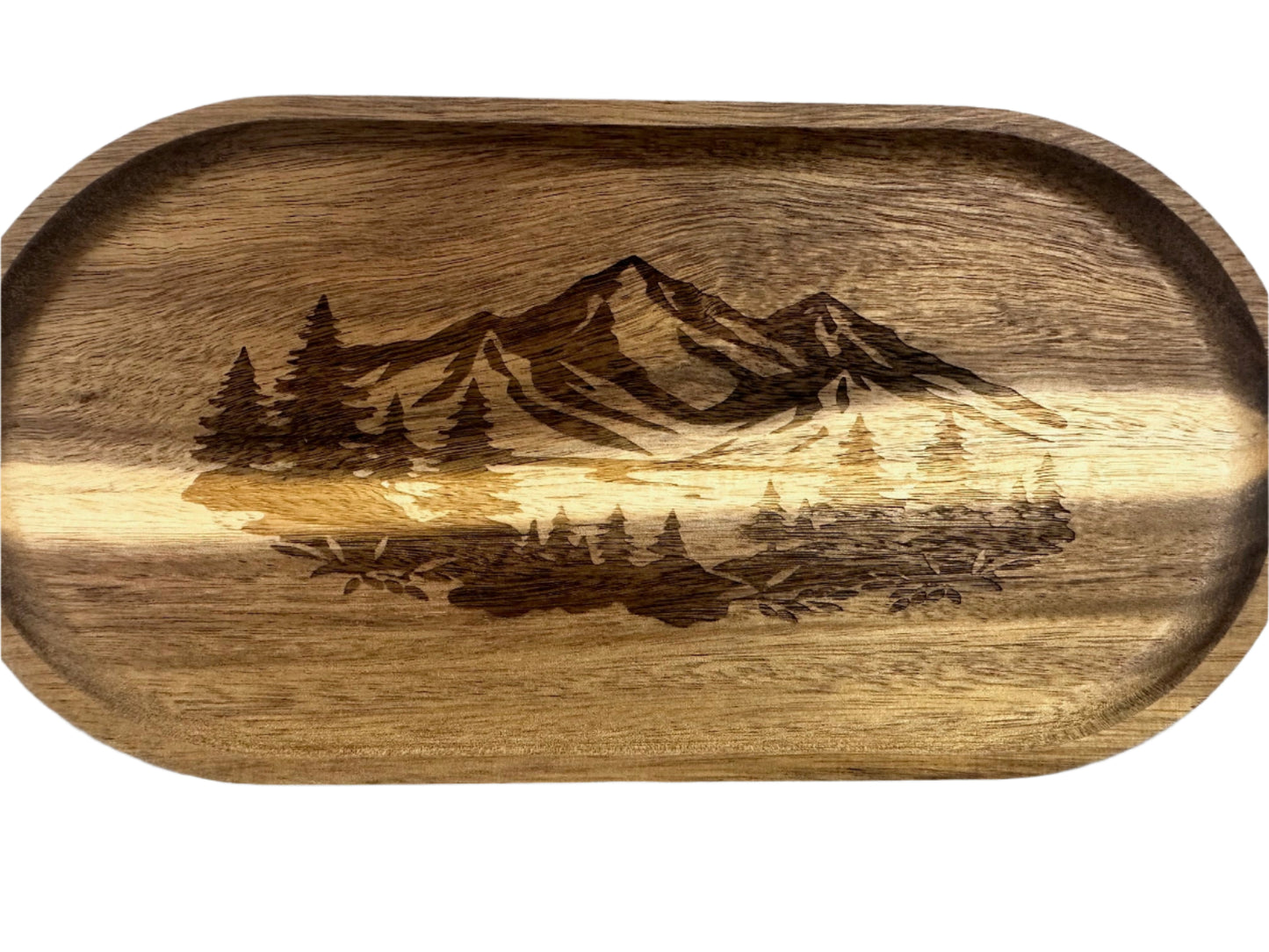 Mountain Acacia Wood Serving Tray