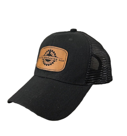 Custom Leather Patch Hats