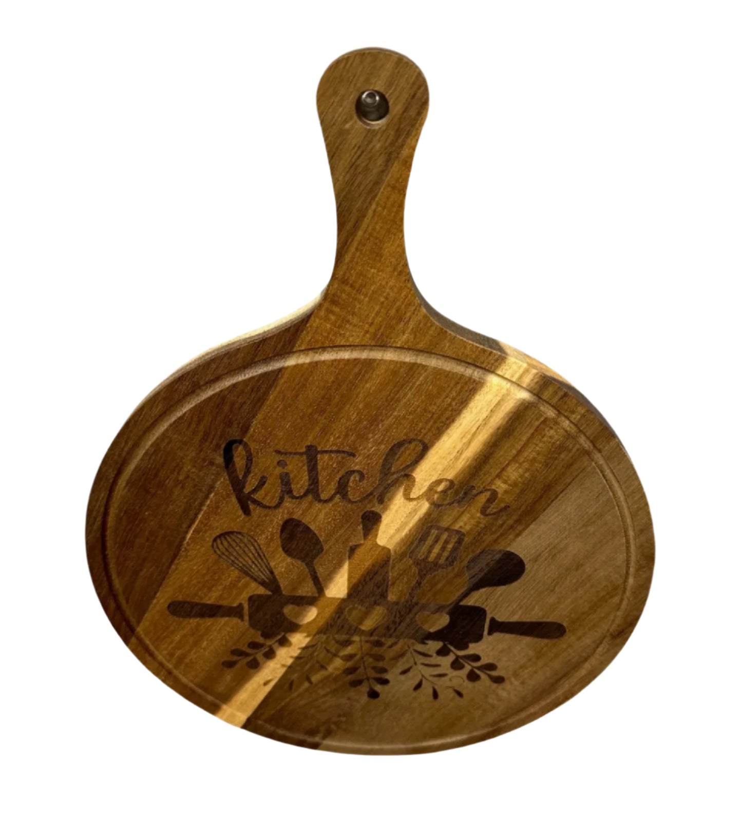 Kitchen - Round Acacia Wood Cutting Board