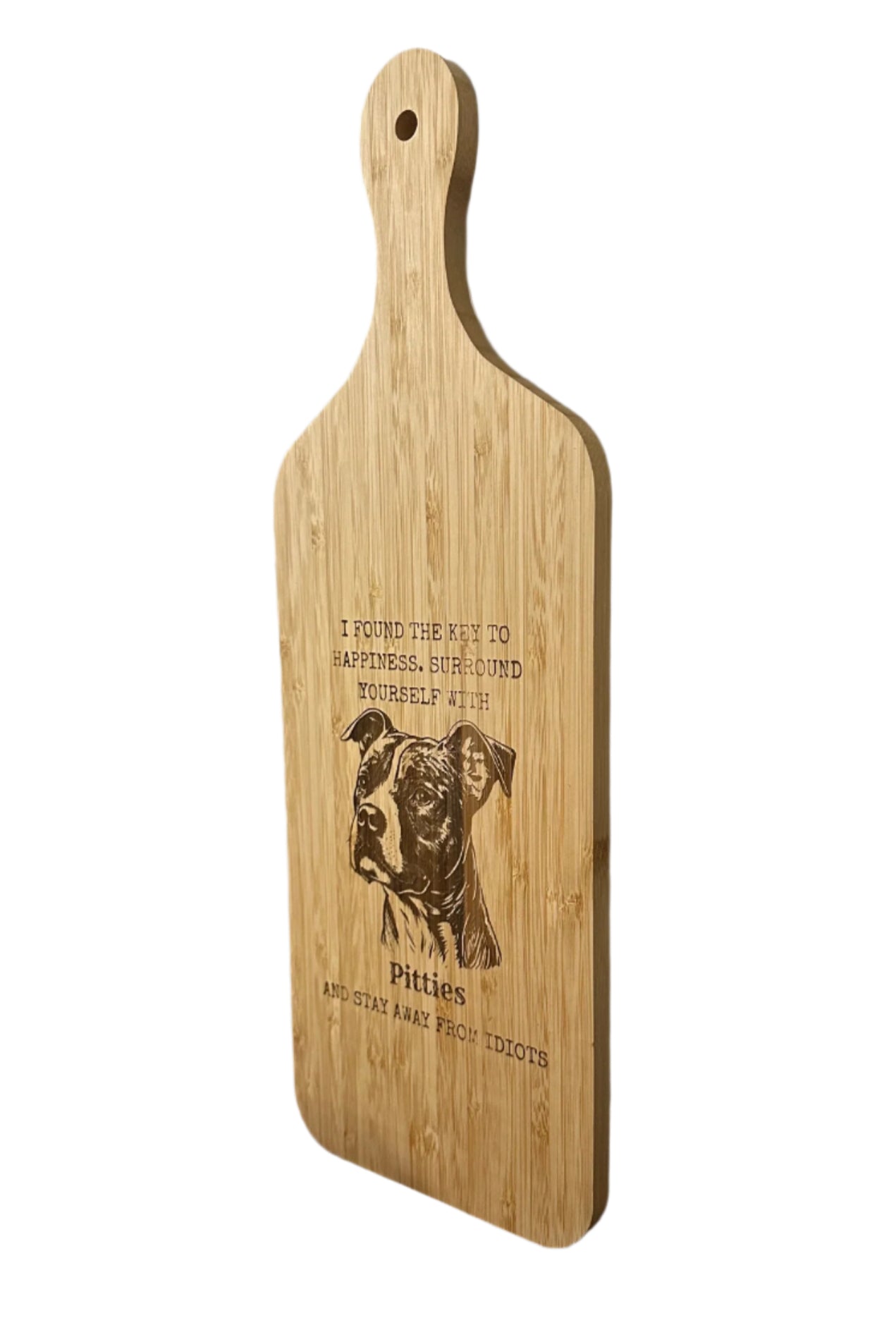Pitbull Wood Cutting Board