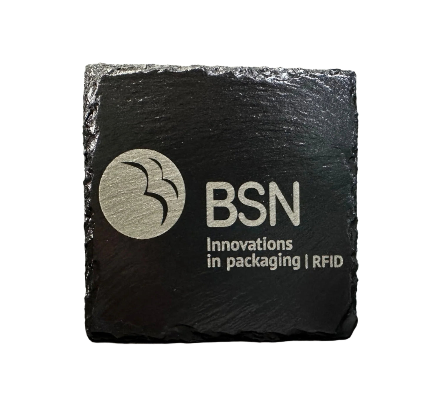Slate Coaster with Logo