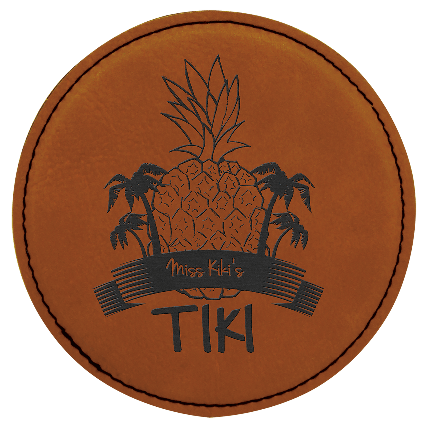 Leatherette Drink Coaster