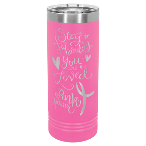 Skinny Engraved Tumbler - 22 oz