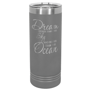Skinny Engraved Tumbler - 22 oz