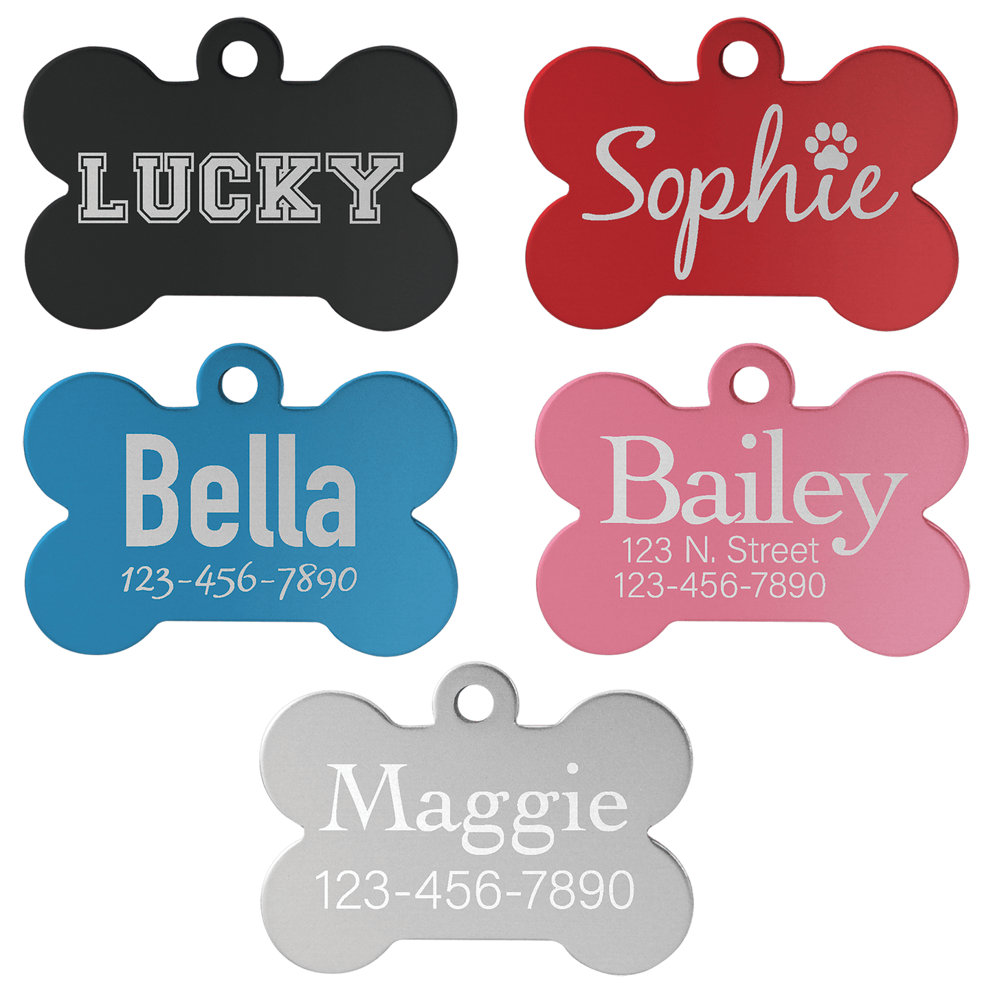 Custom Engraved Pet ID Tag