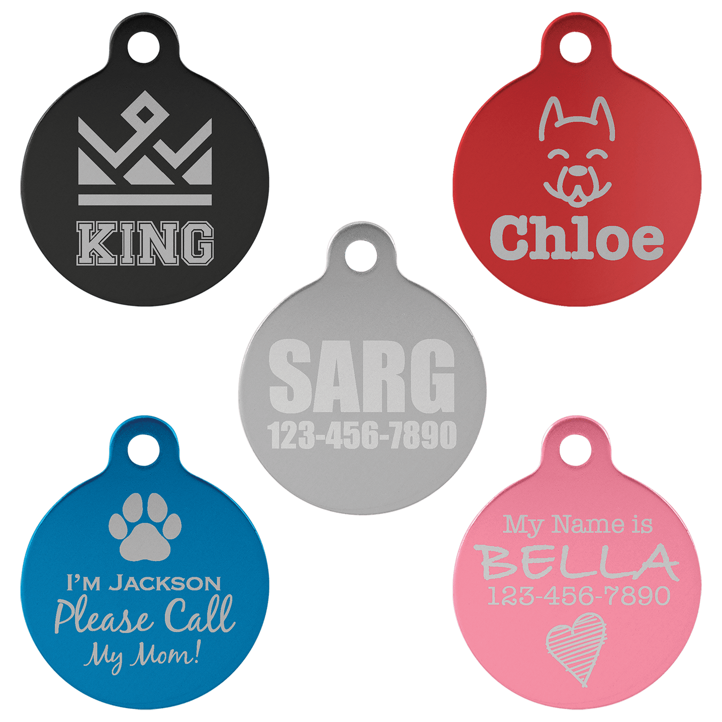 Custom Engraved Pet ID Tag