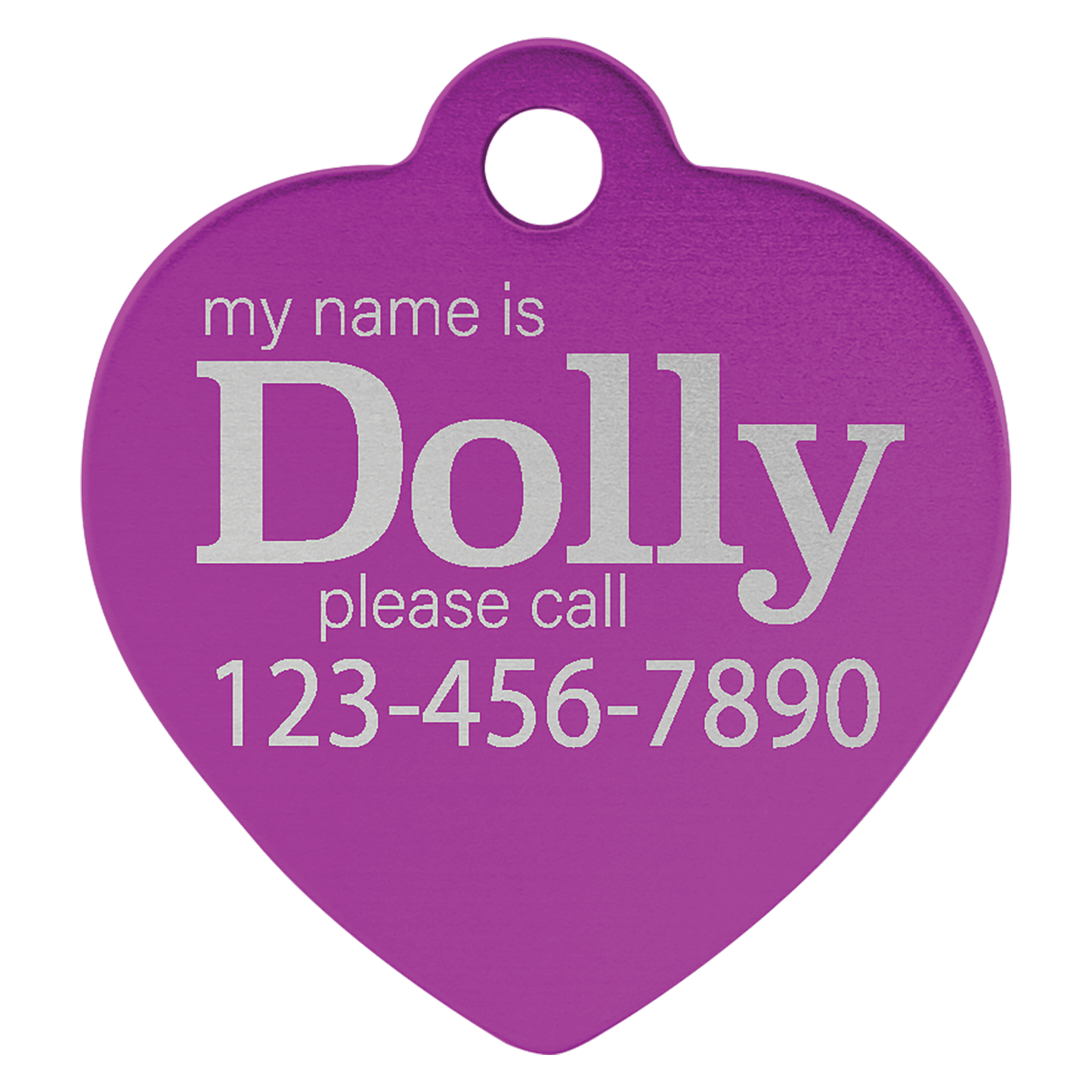 Custom Engraved Pet ID Tag