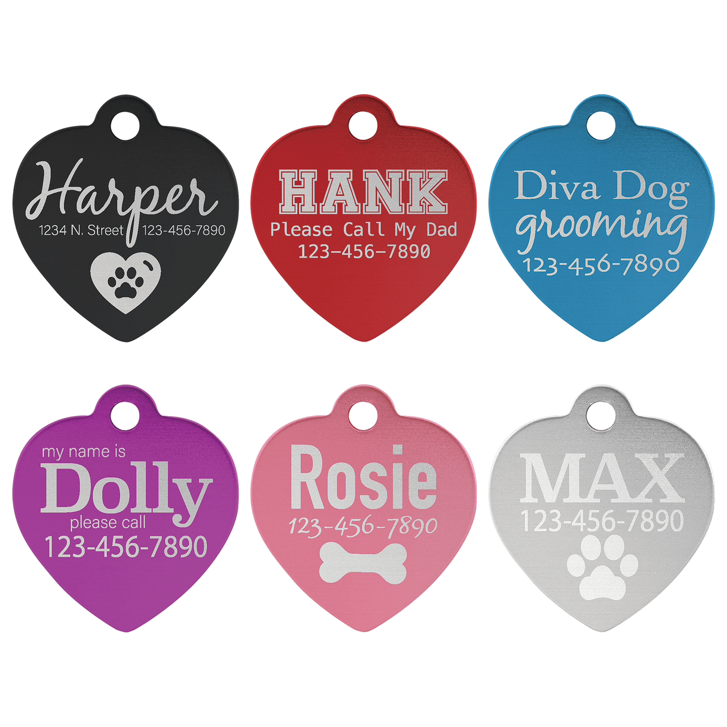 Custom Engraved Pet ID Tag