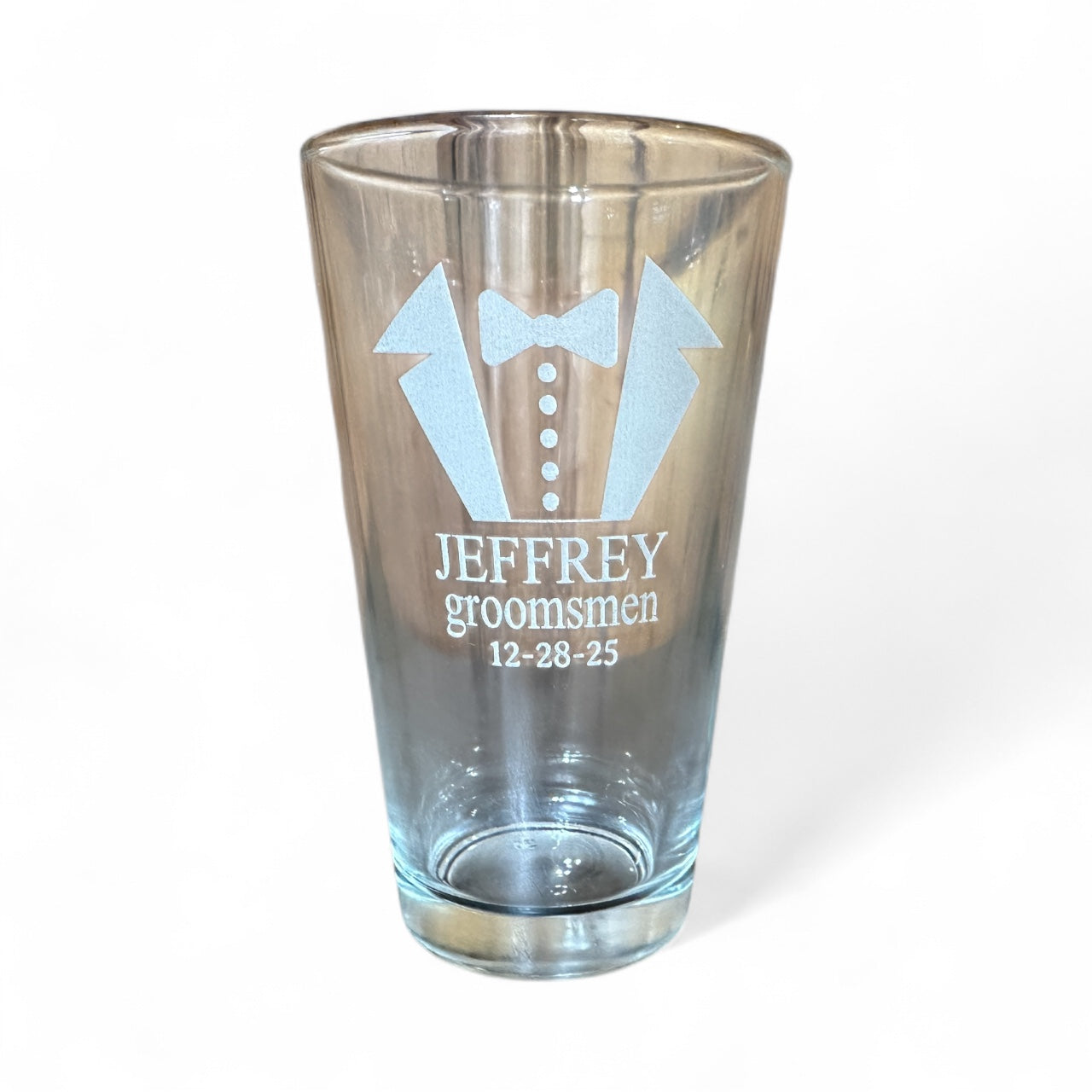 Engraved Pint Glass - 16 oz