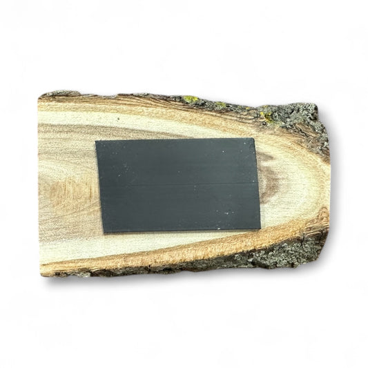 Engraved Rustic Wood Magnet