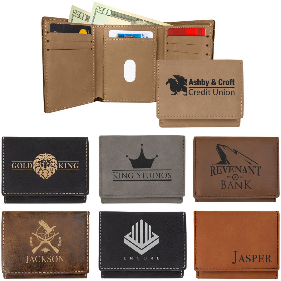 Leather Engraved Wallet