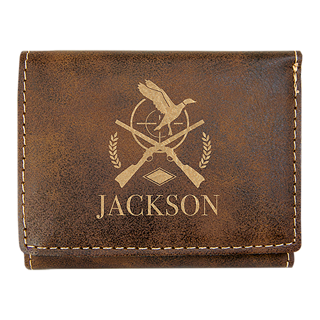Leather Engraved Wallet