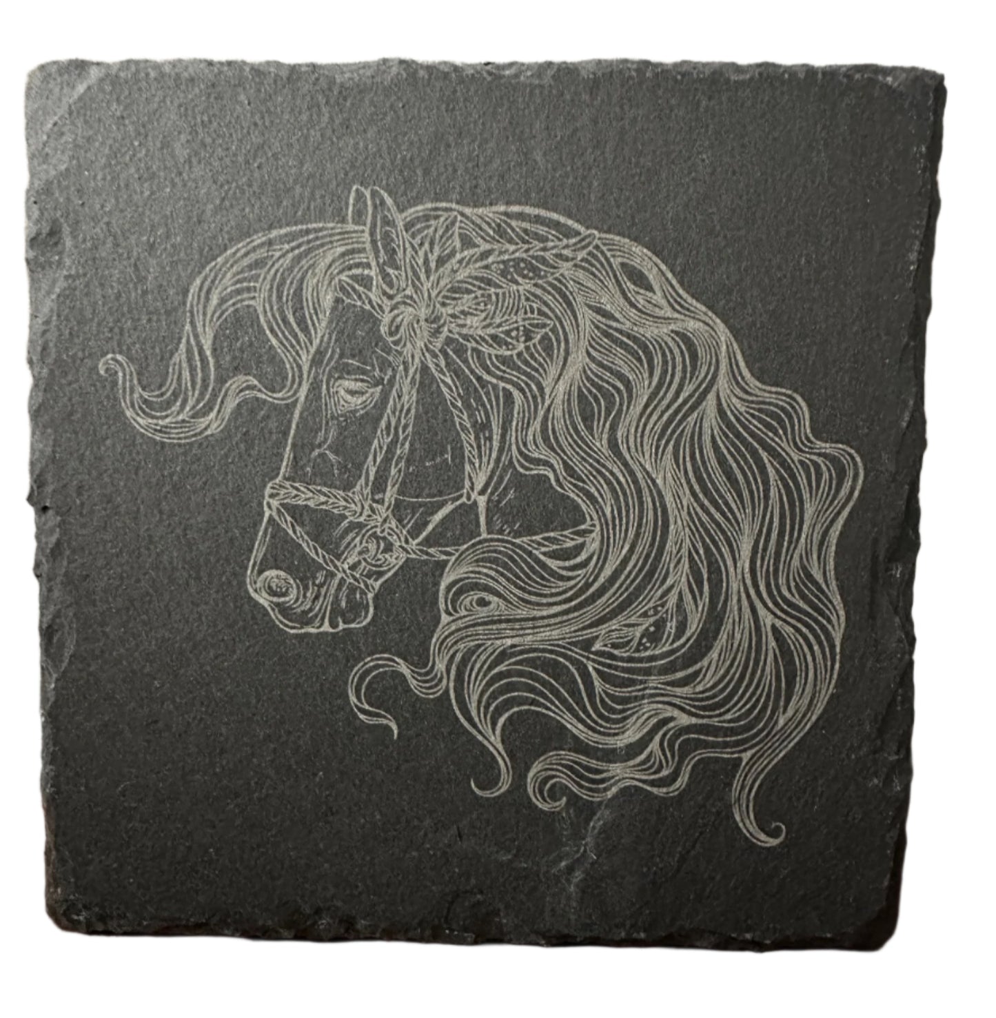 Horse Slate Coaster