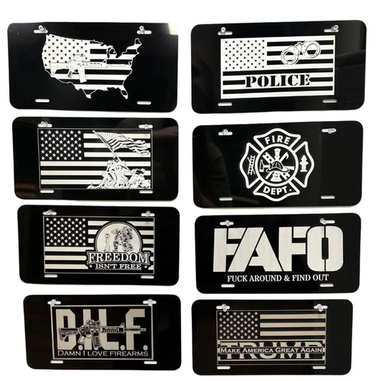 Custom Metal License Plates