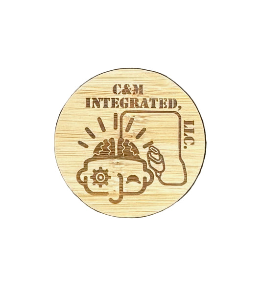 Logo Wood Magnetic Bottle Opener