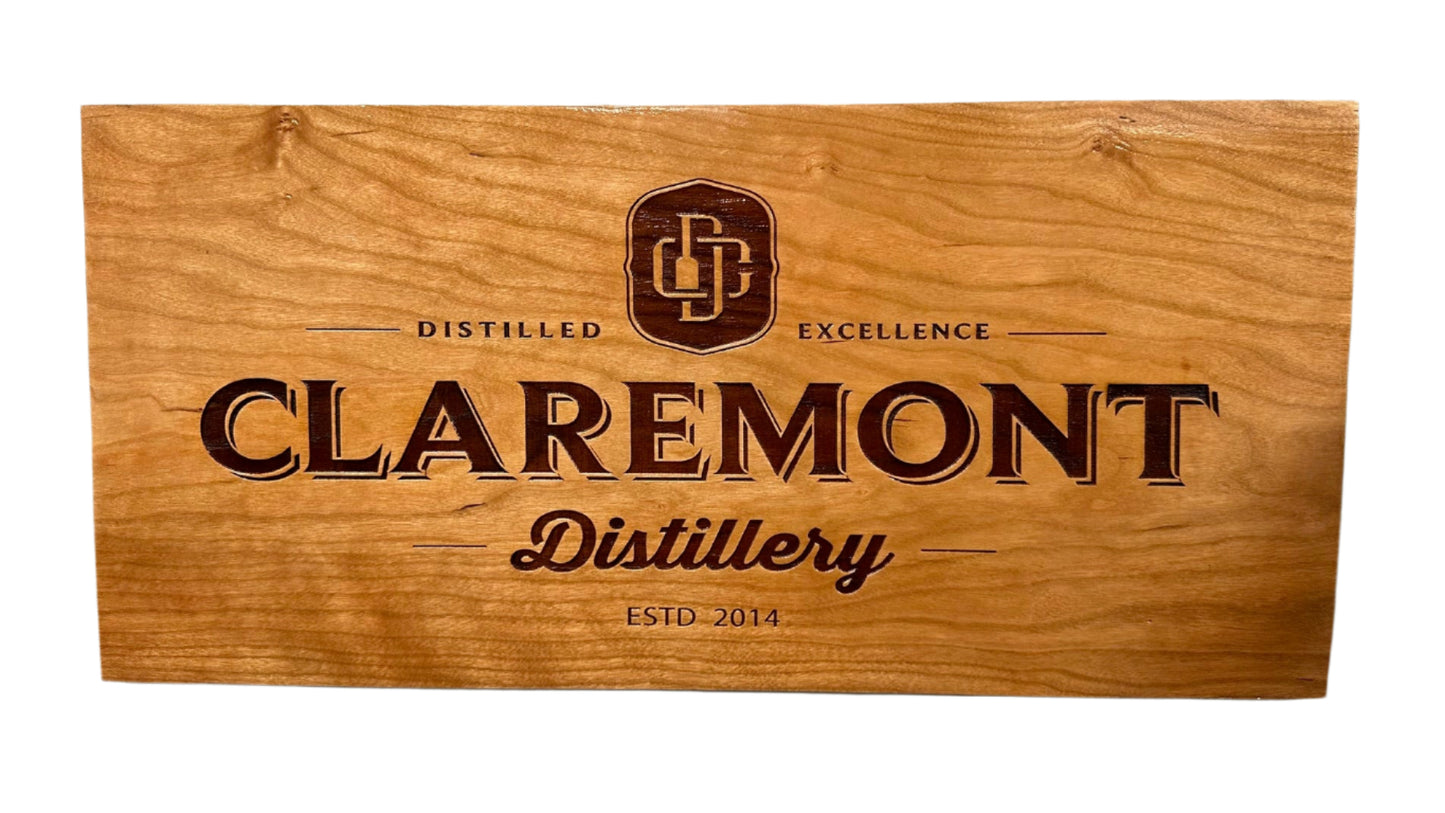 Custom Engraved Wood Sign