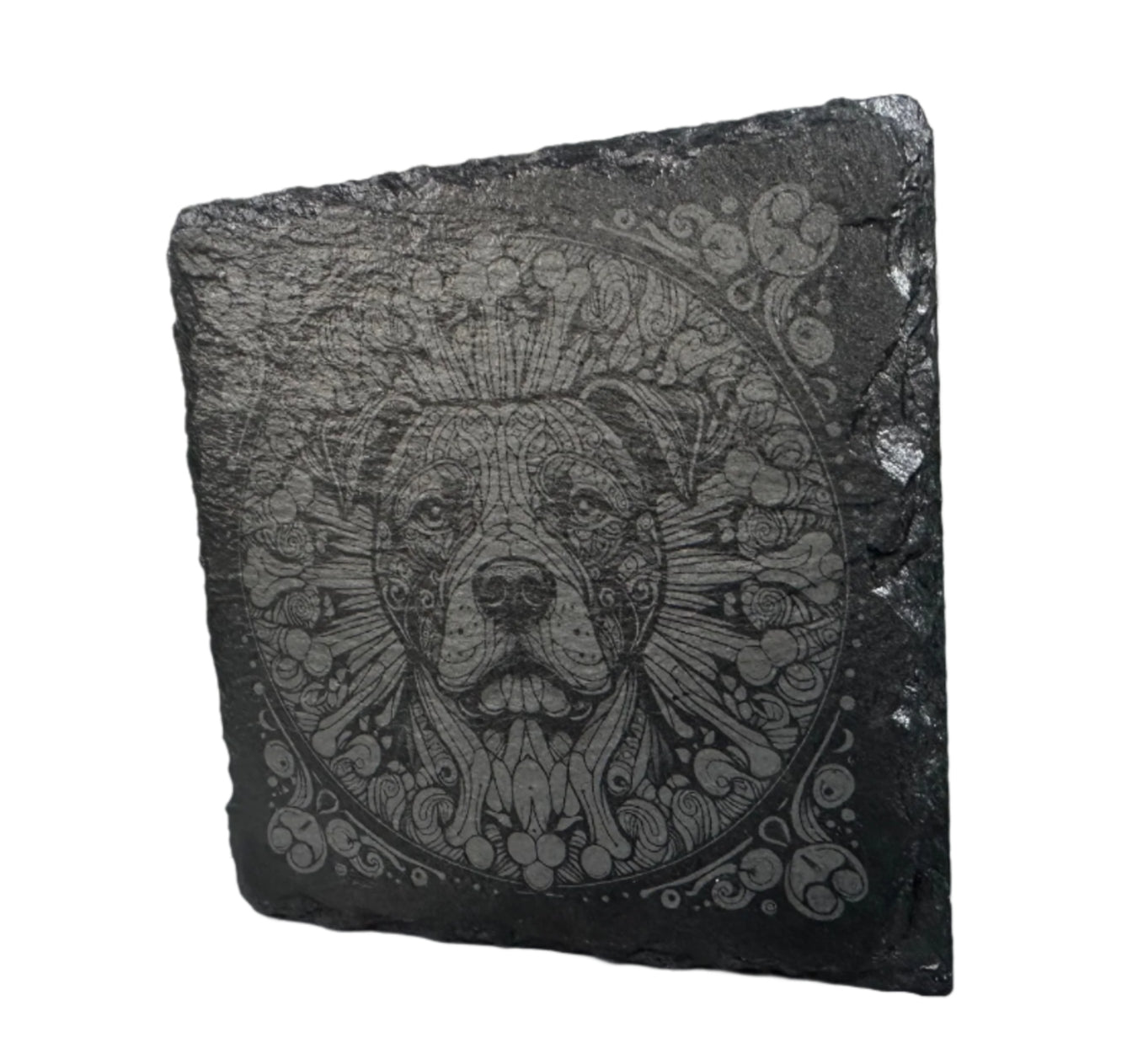 Pitbull Slate Coaster