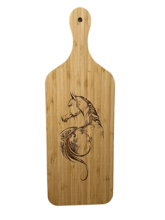 Horse Wood Cutting Board
