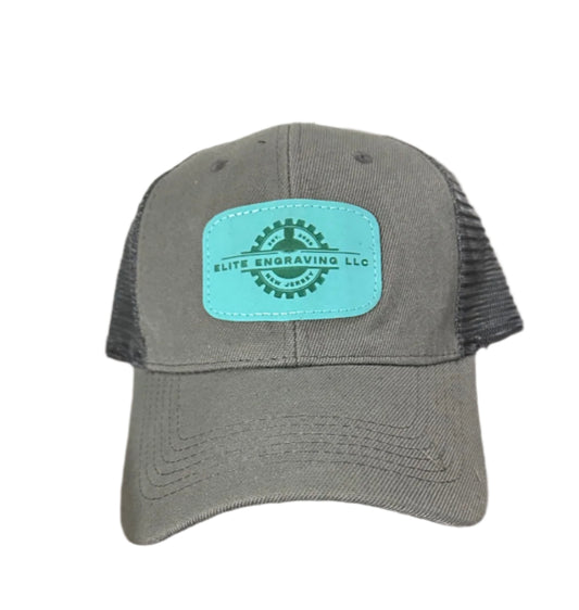Custom Leather Patch Hats