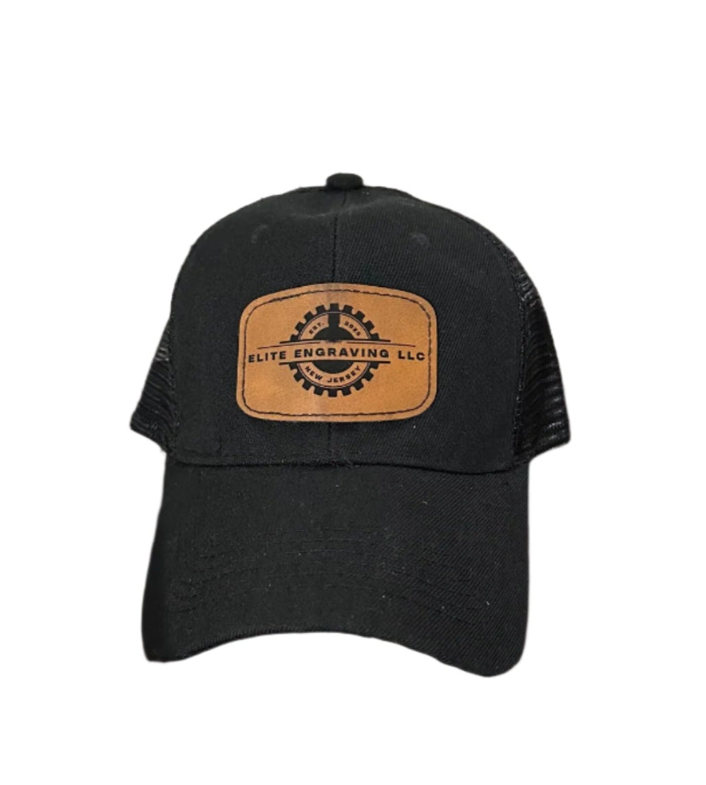 Custom Leather Patch Hats
