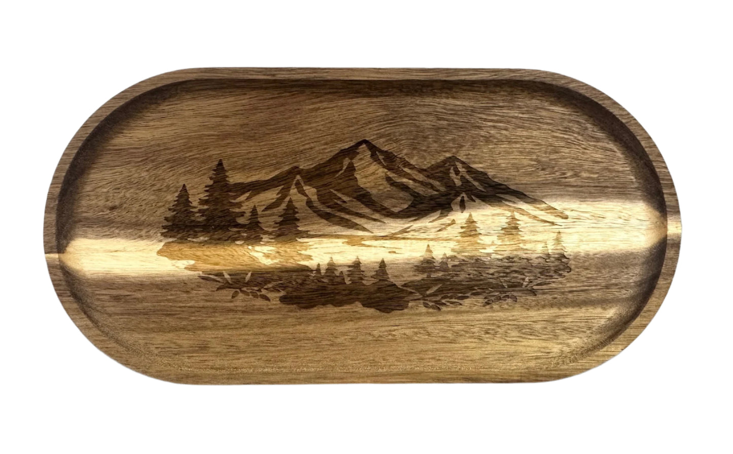 Mountain Acacia Wood Serving Tray