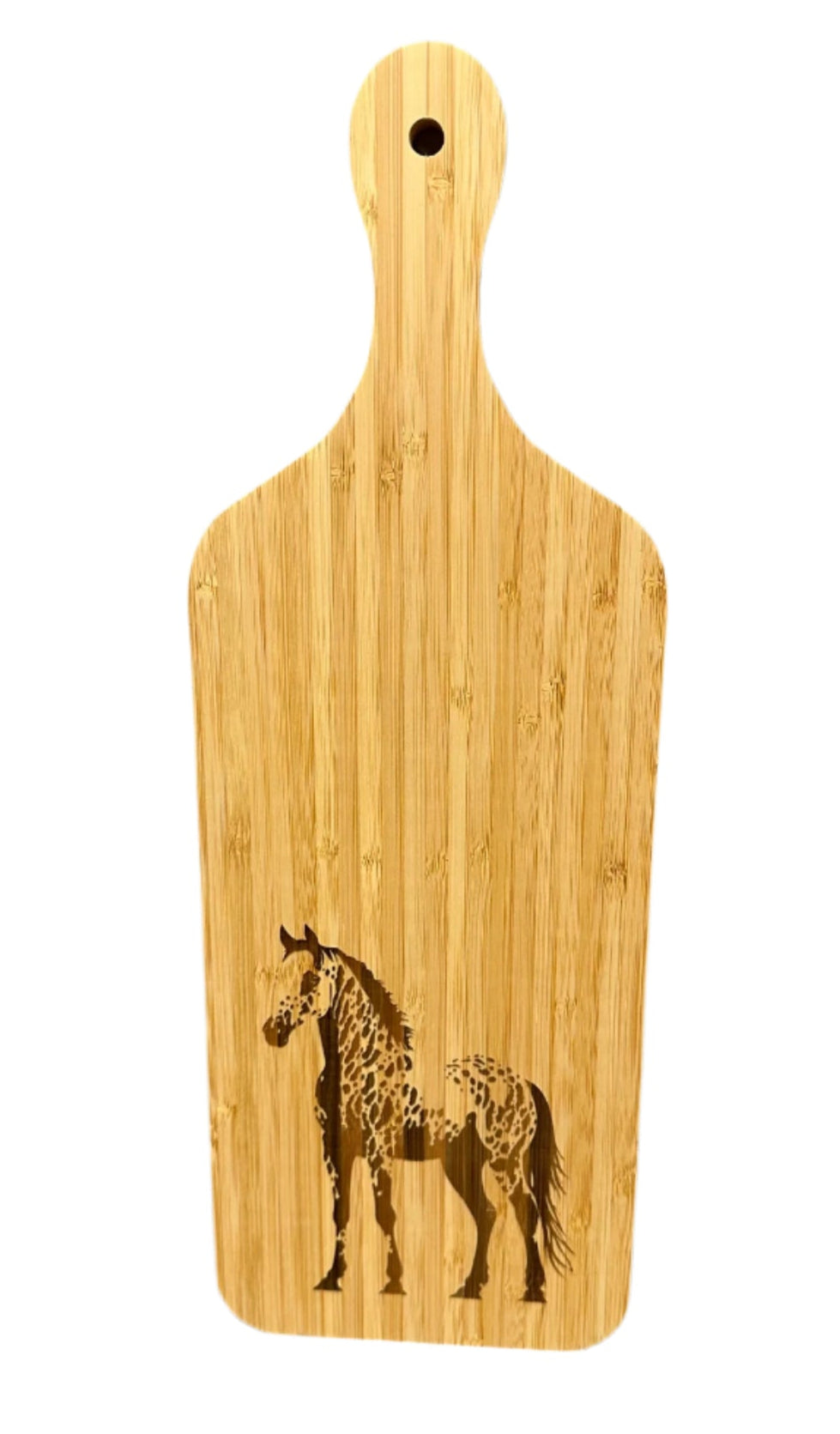 Appaloosa Horse Wood Cutting Board - Bamboo Wood
