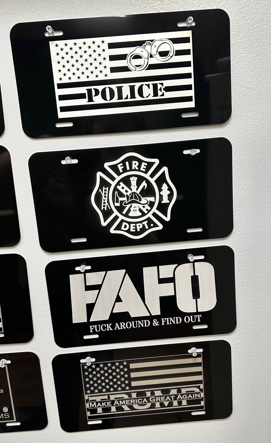 Custom Metal License Plates