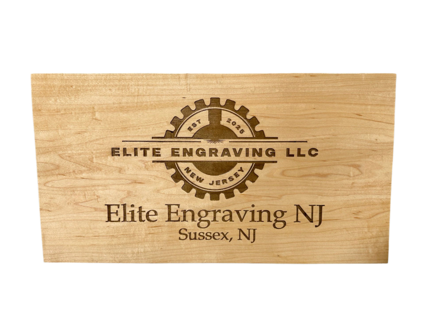 Custom Engraved Wood Sign