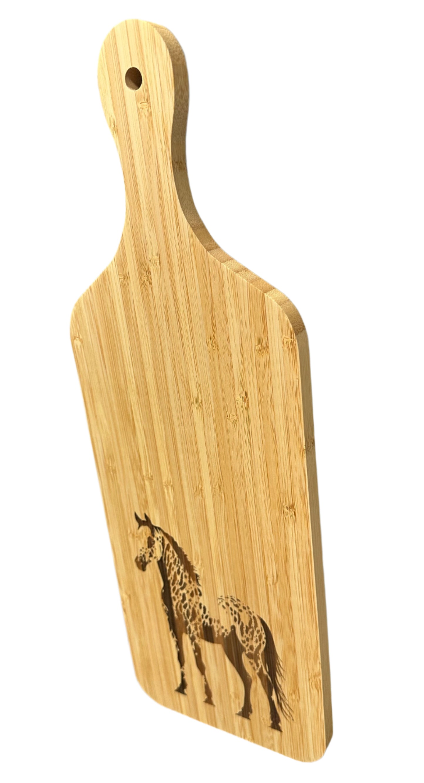 Appaloosa Horse Wood Cutting Board - Bamboo Wood