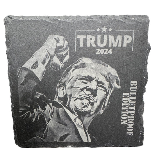 TRUMP Slate Coaster