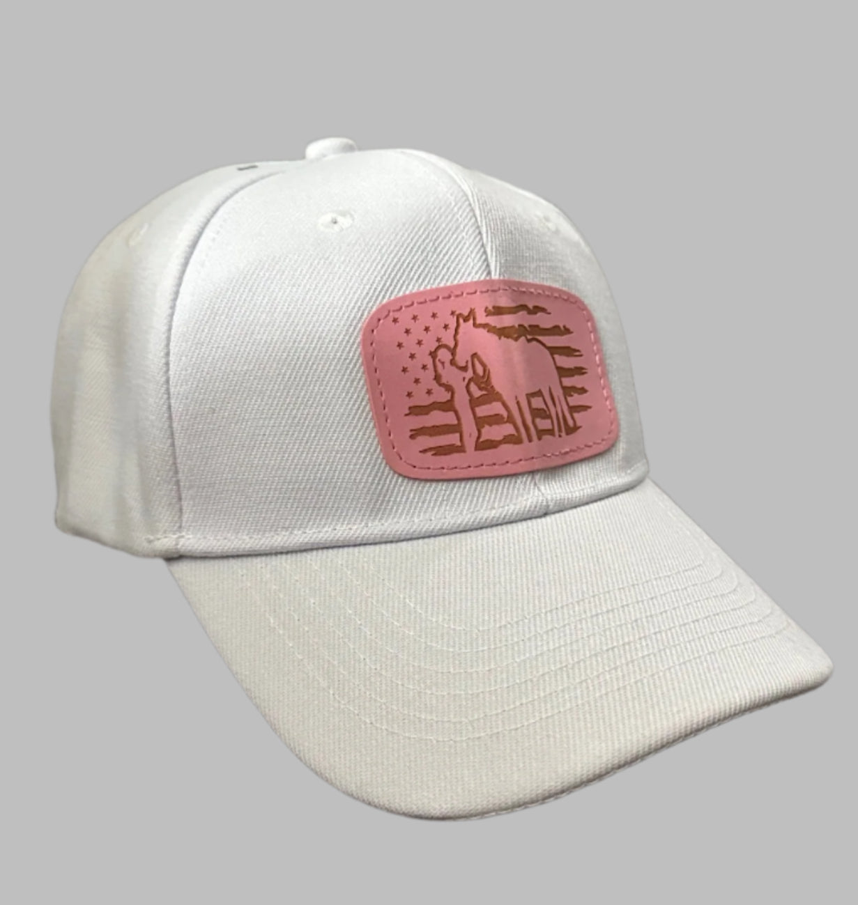 Custom Leather Patch Hats