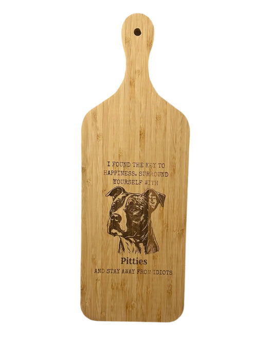 Pitbull Wood Cutting Board