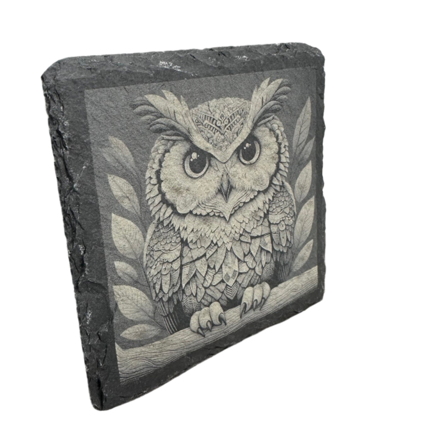 Owl Slate Coaster