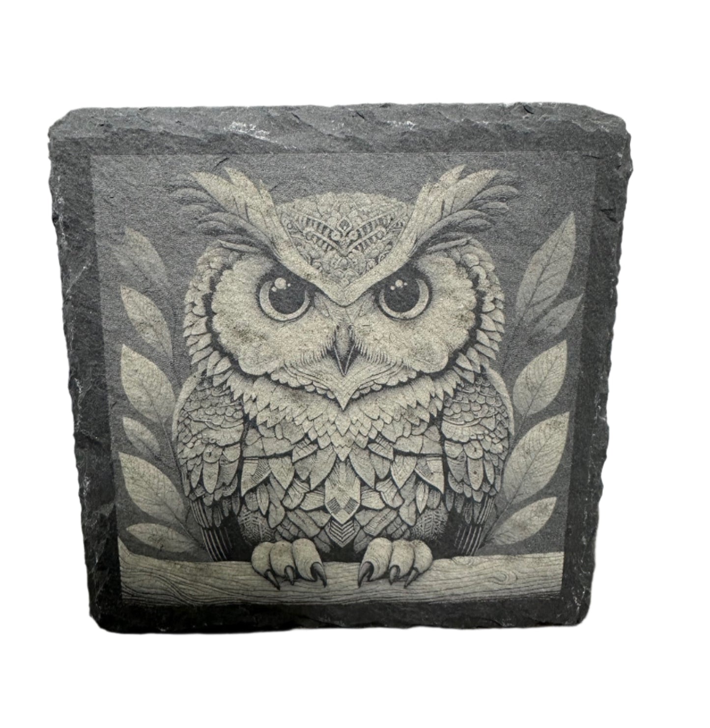 Owl Slate Coaster